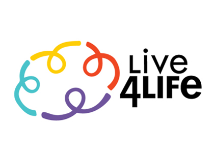 Live4Life logo.