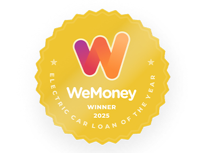 WeMoney 2025 electric car loan of the year award.