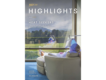 July Highlights magazie cover