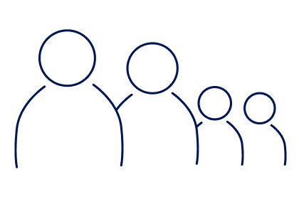 Four people icon.