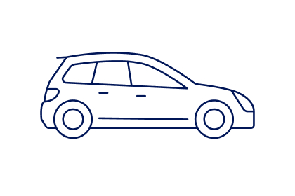 Hatchback icon. 