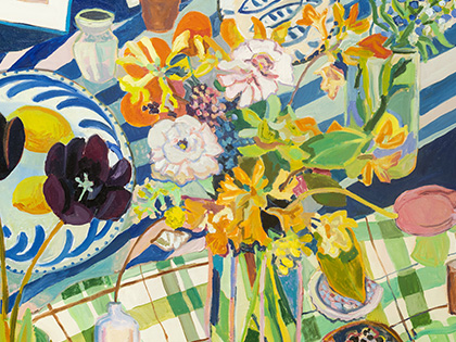 Elizabeth Barnett's artwork Belle Vue, 2024.