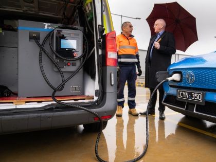 Reference Number Racv RACV trials mobile fast charger | RACV