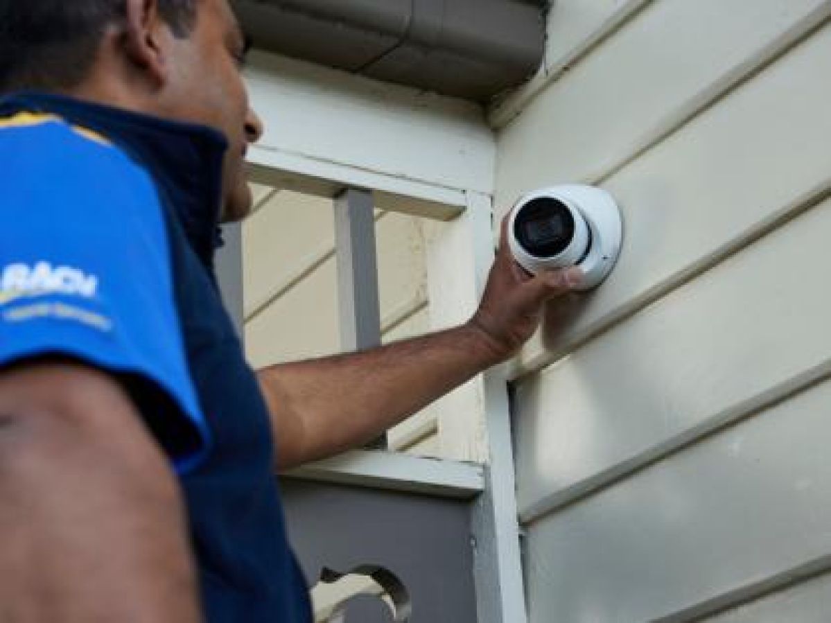 RACV security camera installation