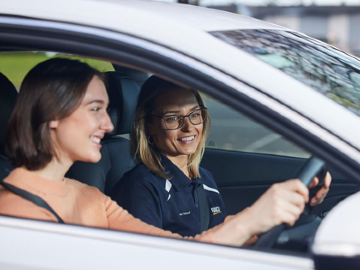 RACV Drive School giving a driving lesson
