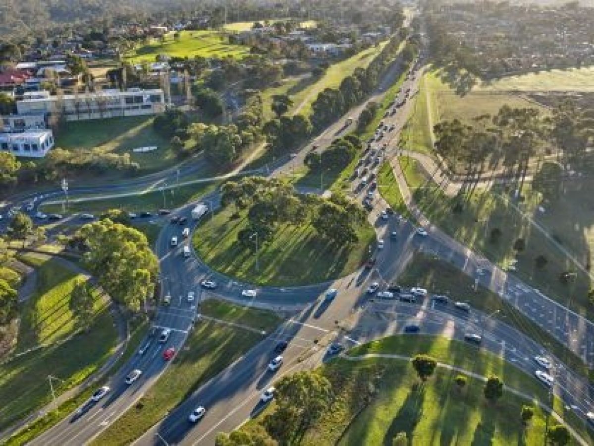Greensborough bypass intersection 
