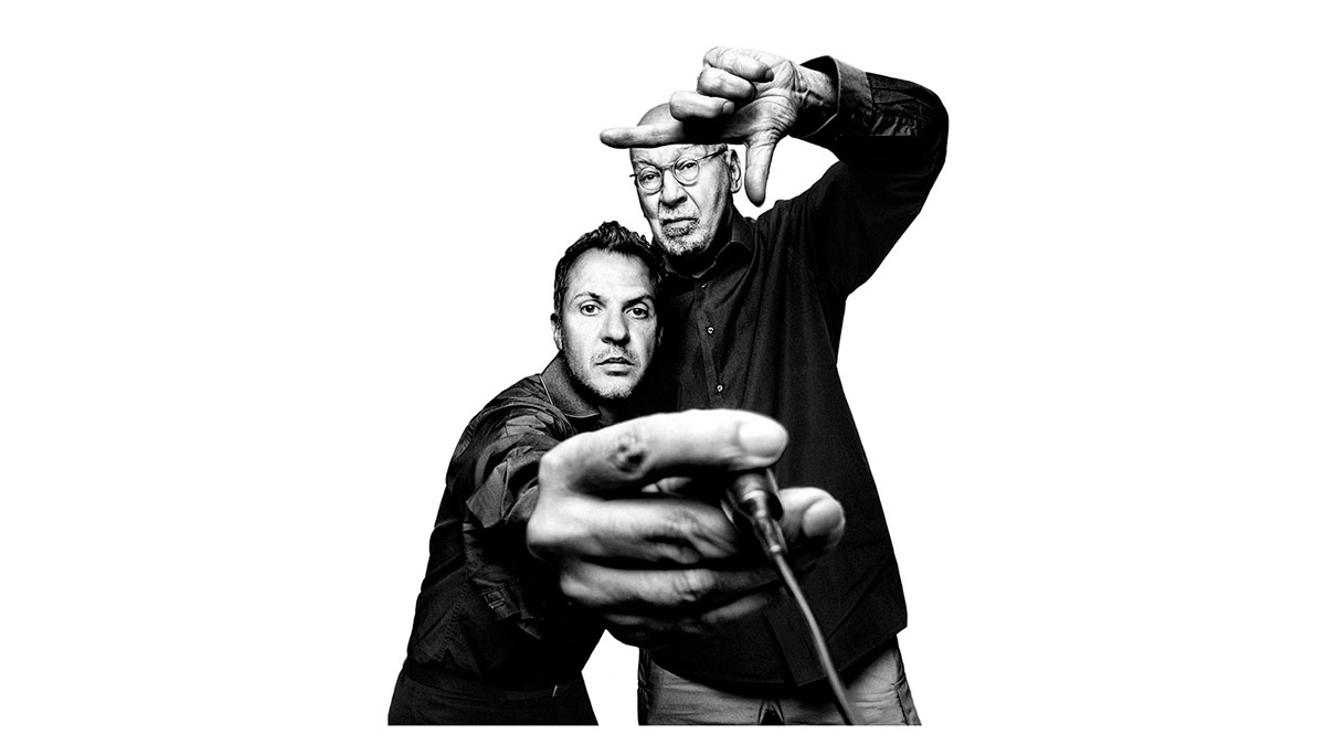Platon, George Lois and Platon, 2012. Courtesy Studio Platon.