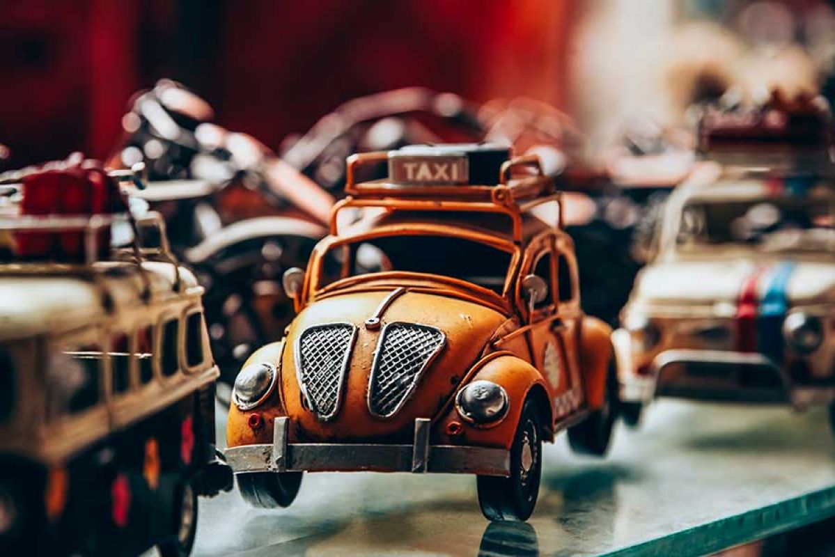 Toy car taxi