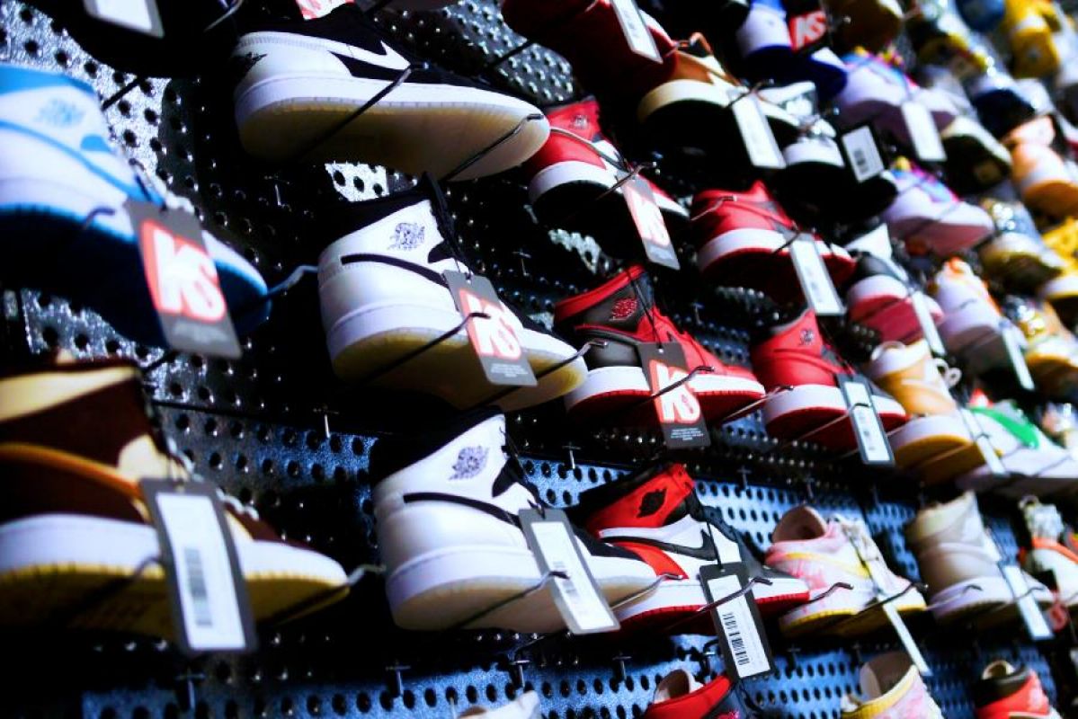 many pairs of limited edition sneakers