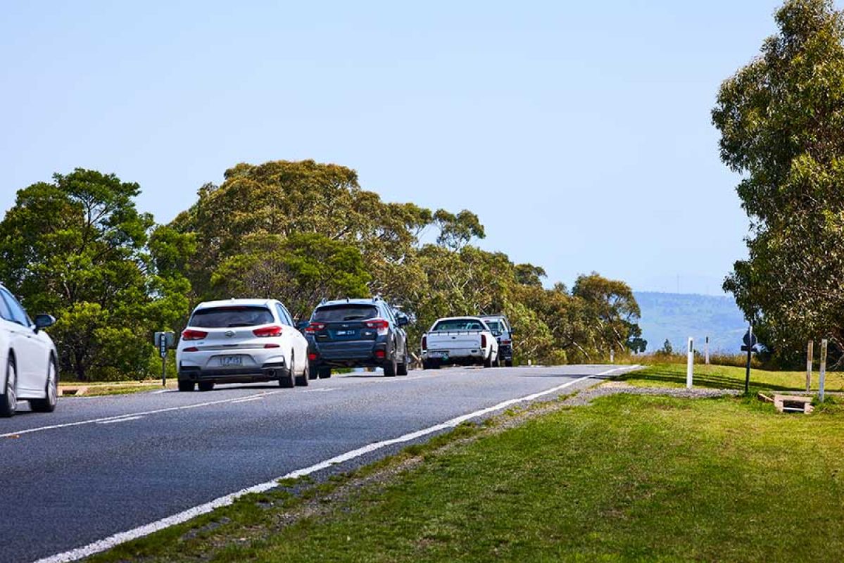 Country road in Victoria