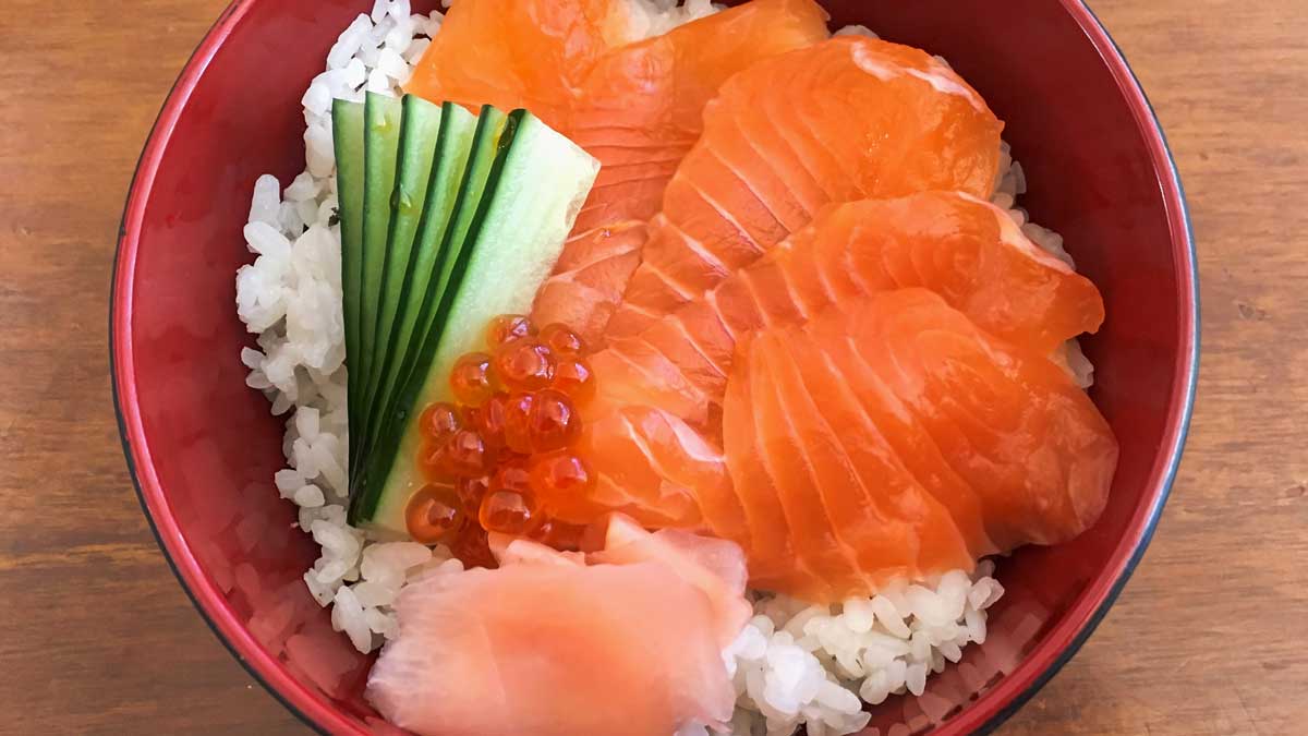Poke bowl.