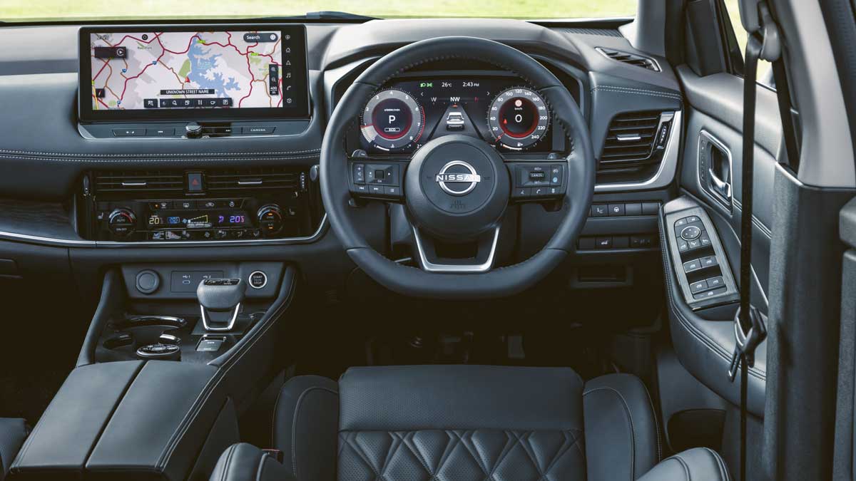 2023 Nissan X-Trail dash