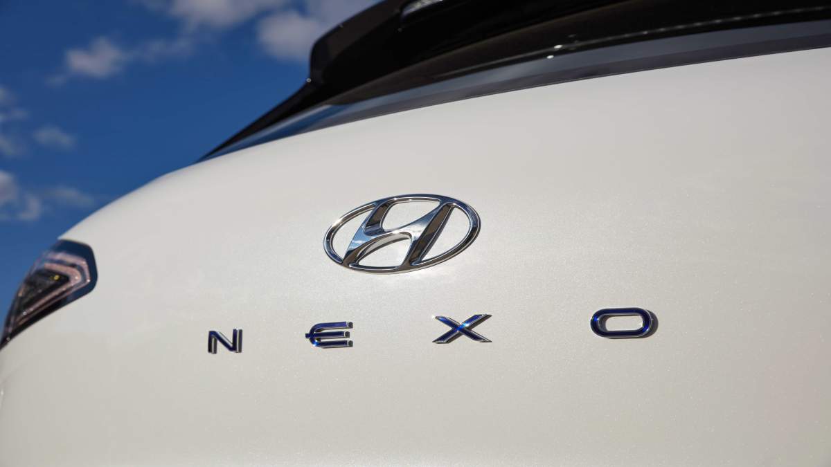 Close up of Hyundai Nexo
