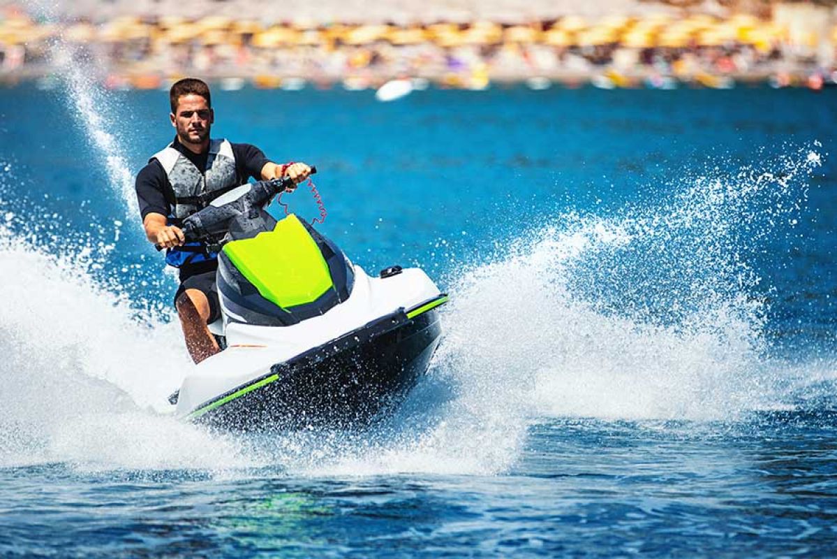 man on jetski 
