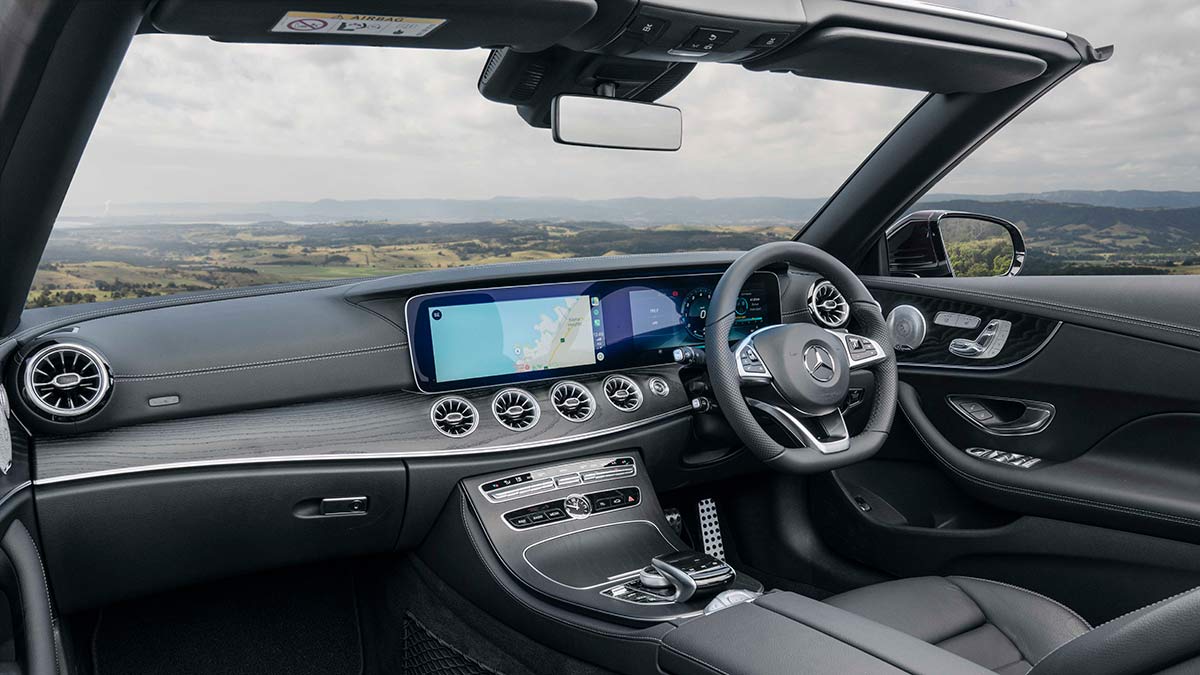Interior of Mercedes-Benz E 300 