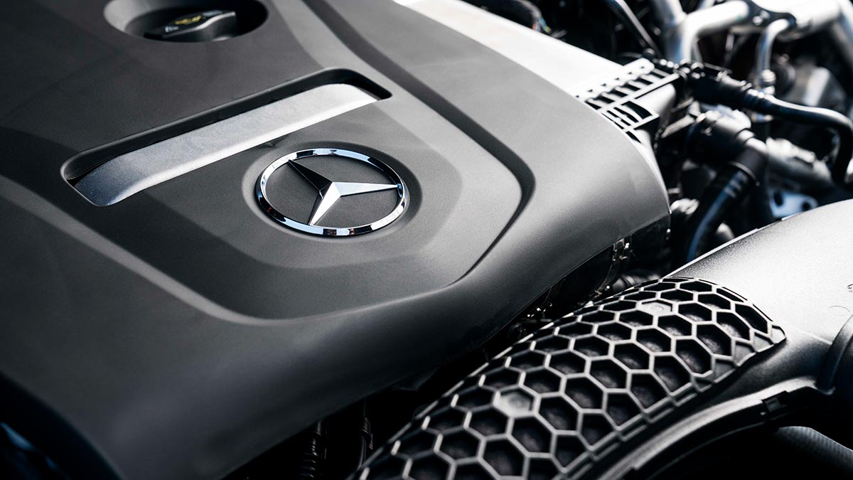 2.0-litre turbo-charged four-cylinder petrol engine