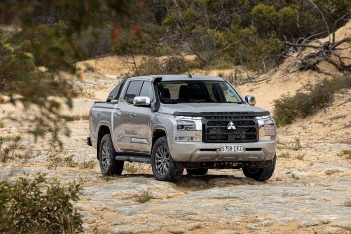 The new Mitsubishi Triton's updated styling