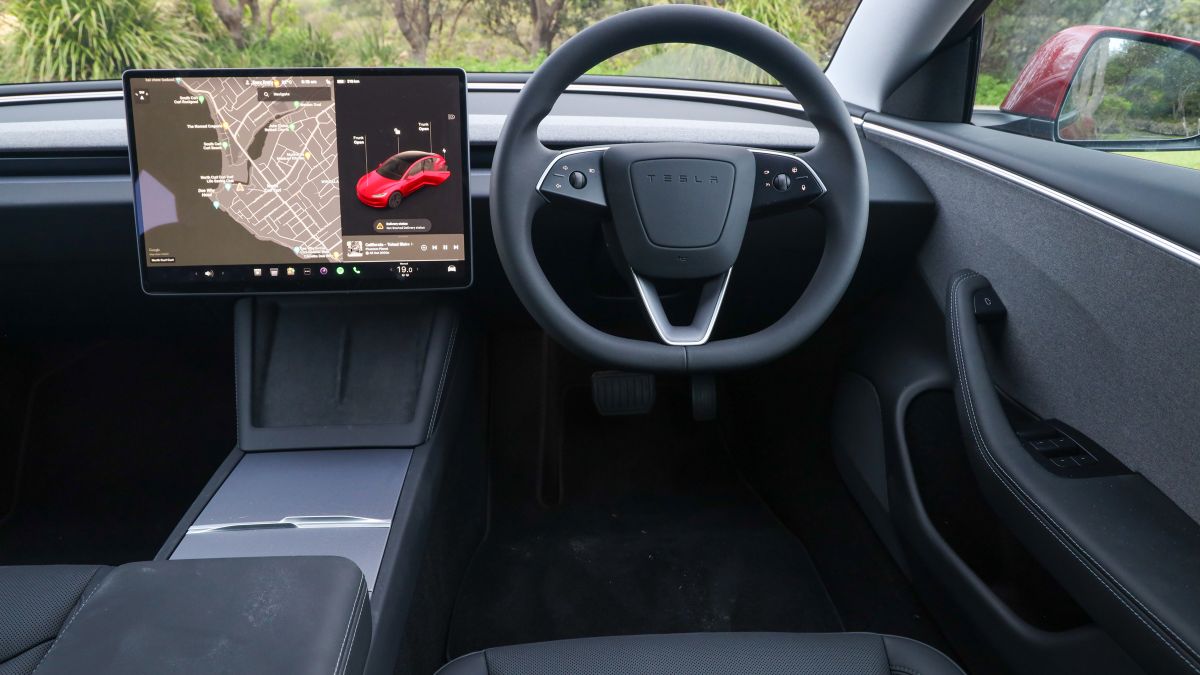Tesla Model 3 interior