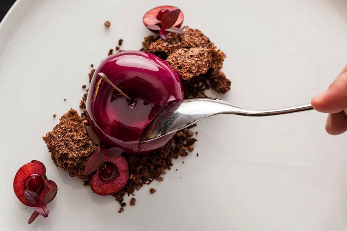 Dessert at Om Nom Kitchen, Melbourne
