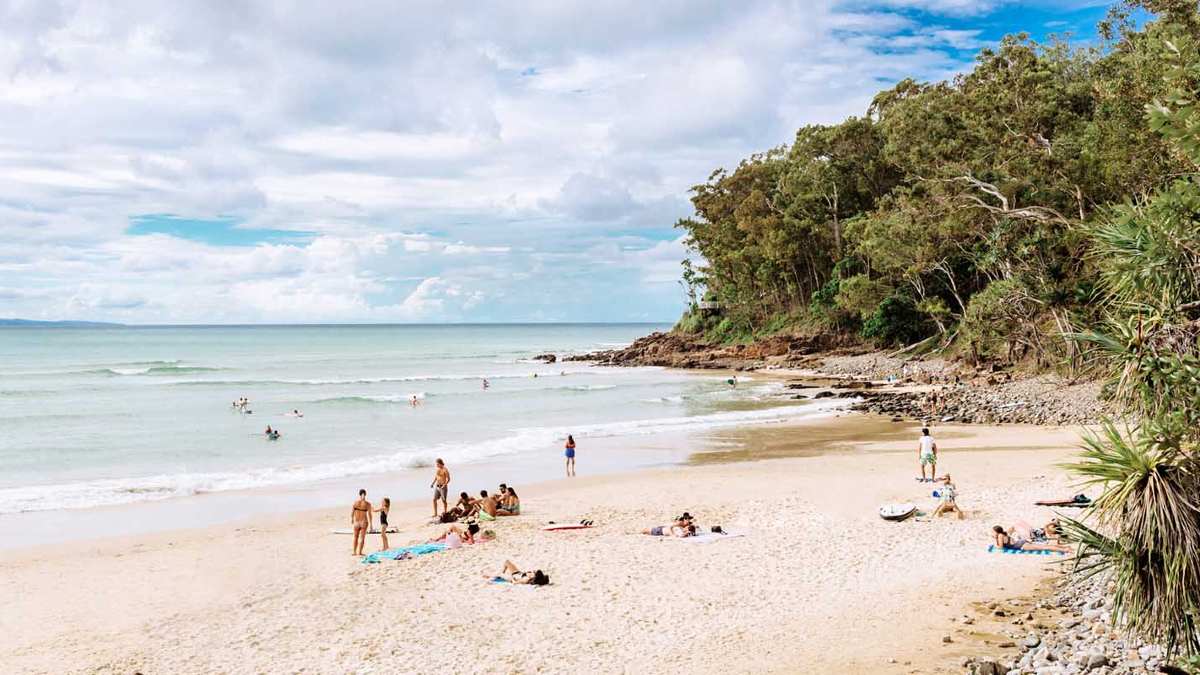 Noosa Beach Cove on the Sunshine Coast. Image: Supplied