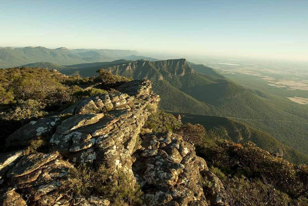 Aerial view of Halls Gap