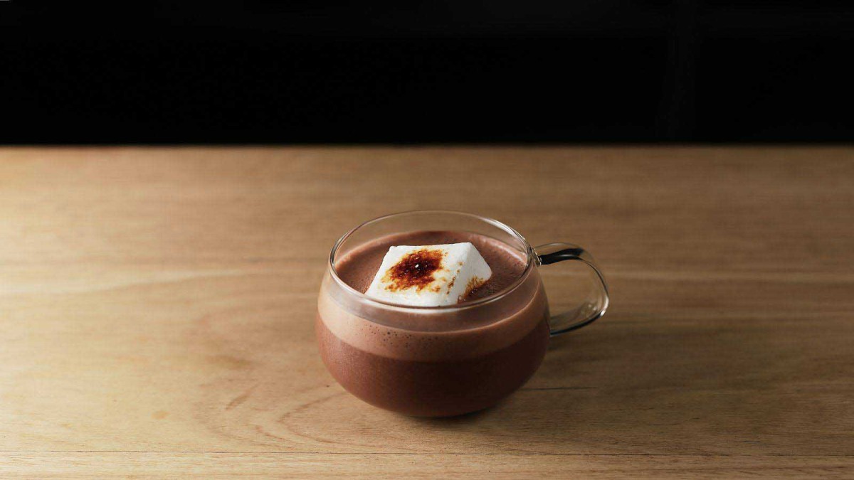 Hot chocolate from Mork Chocolates