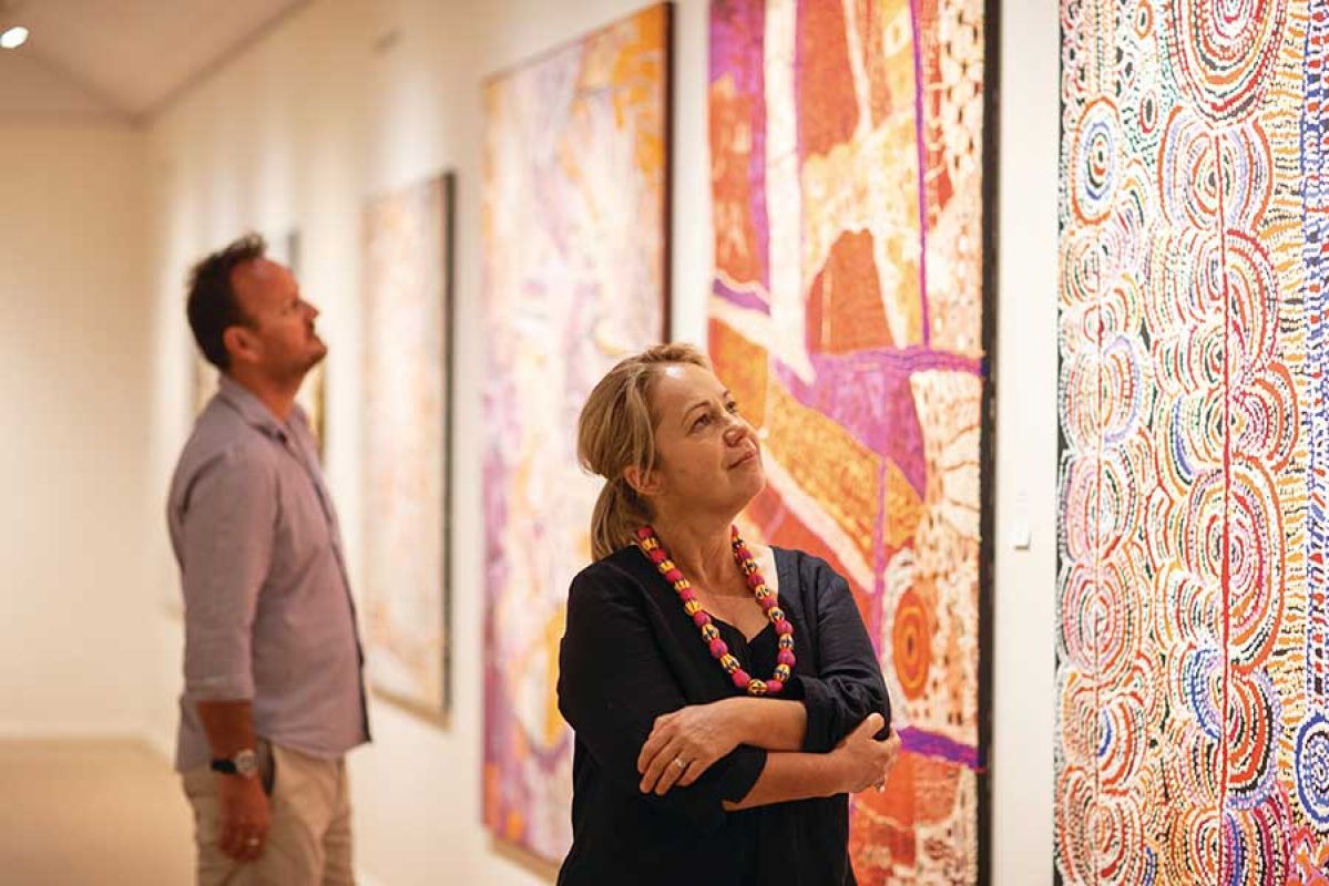 Desert Mob exhibition - a hidden gem in Central Australia