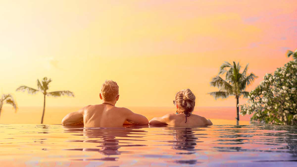 Escape to luxury in Bali. Image: Getty. 