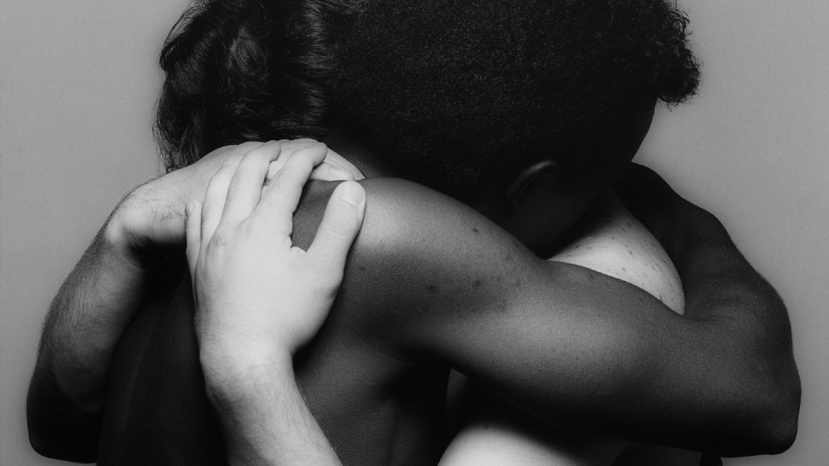 Robert Mapplethorpe, Embrace, 1982 copyright © Robert Mapplethorpe Foundation.  Used by permission.