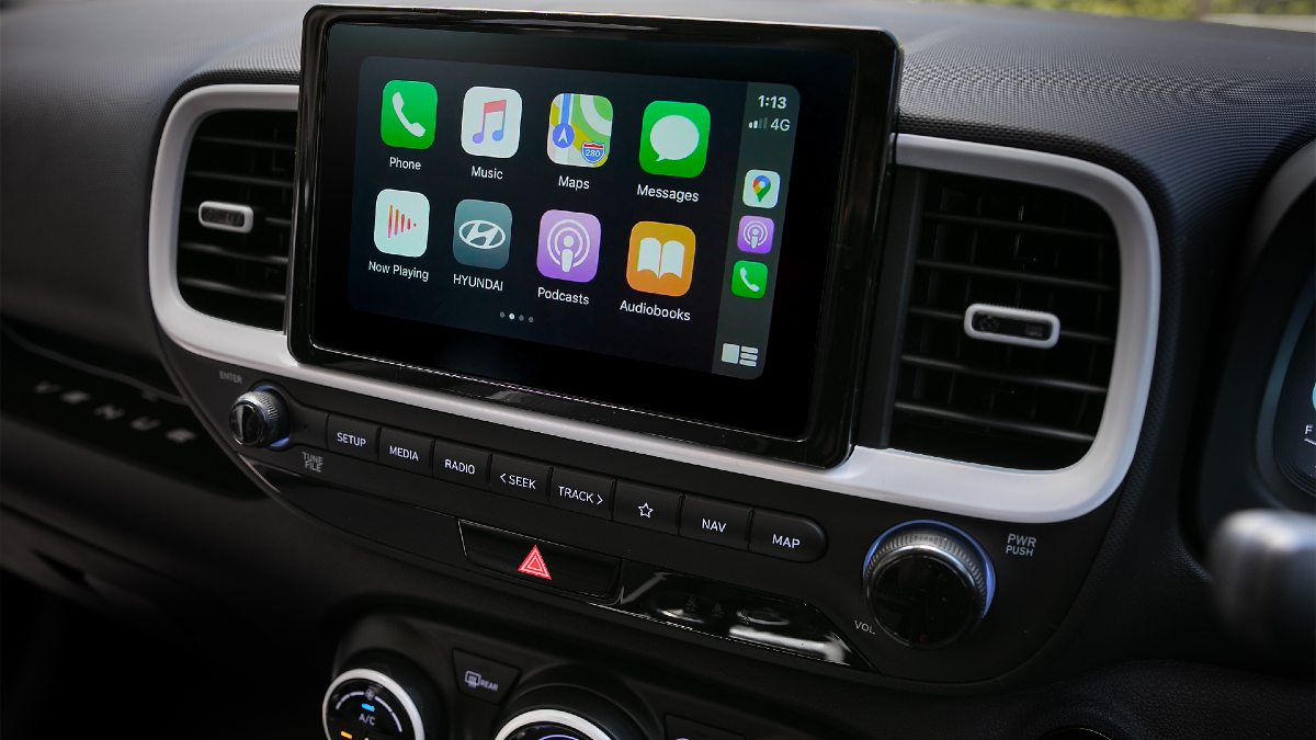 Hyundai Venue Elite infotainment screen