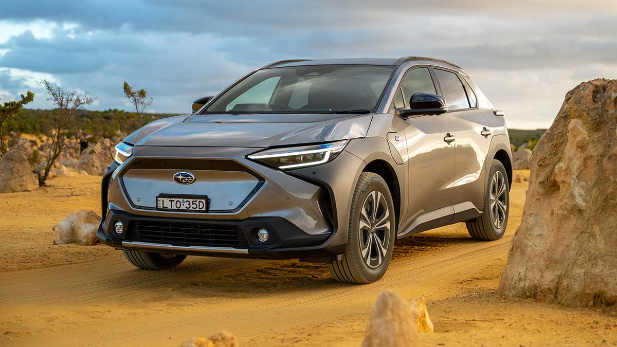 Subaru Solterra electric mid-size SUV