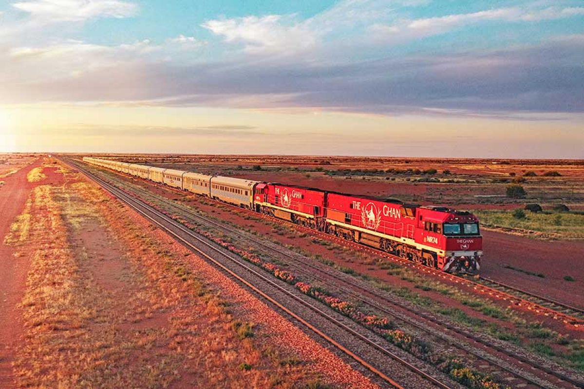 The Ghan railway