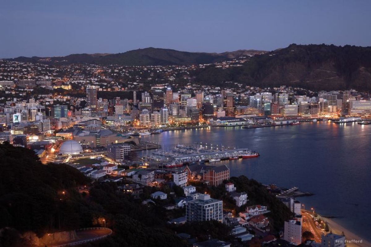 Wellington NZ harbour