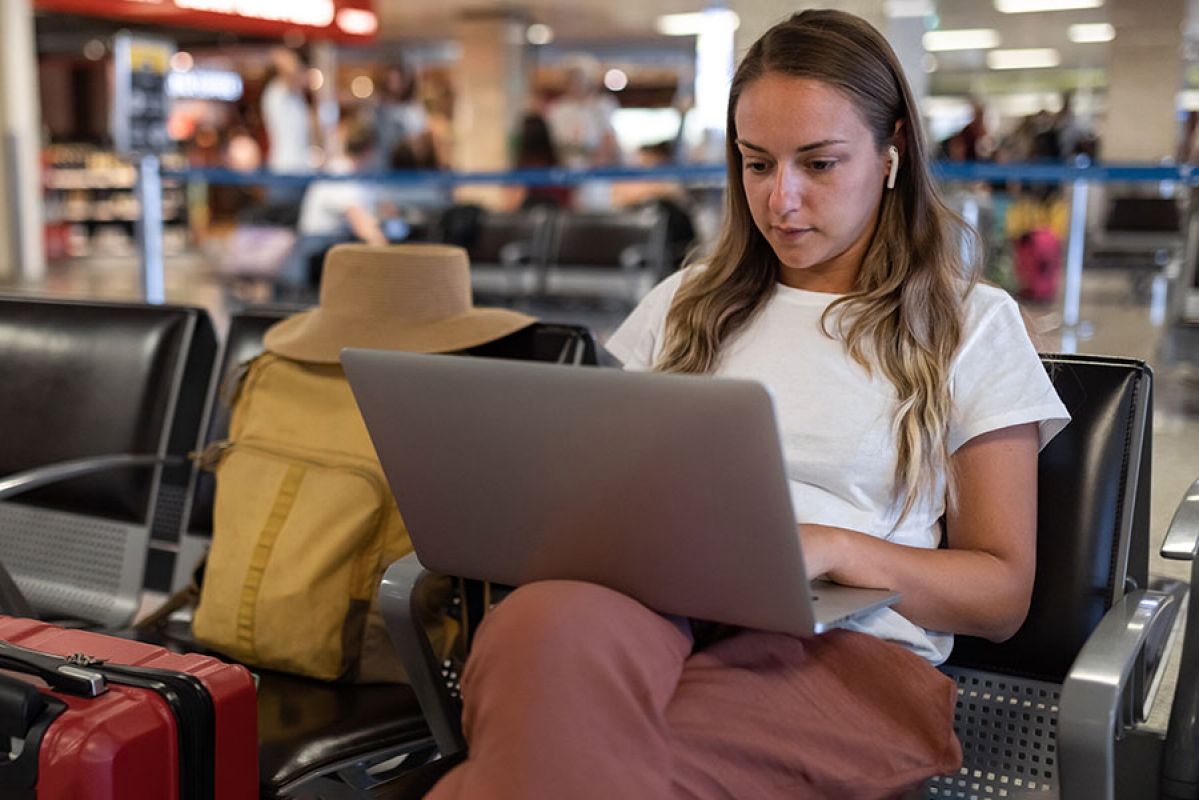 couple walking along beach