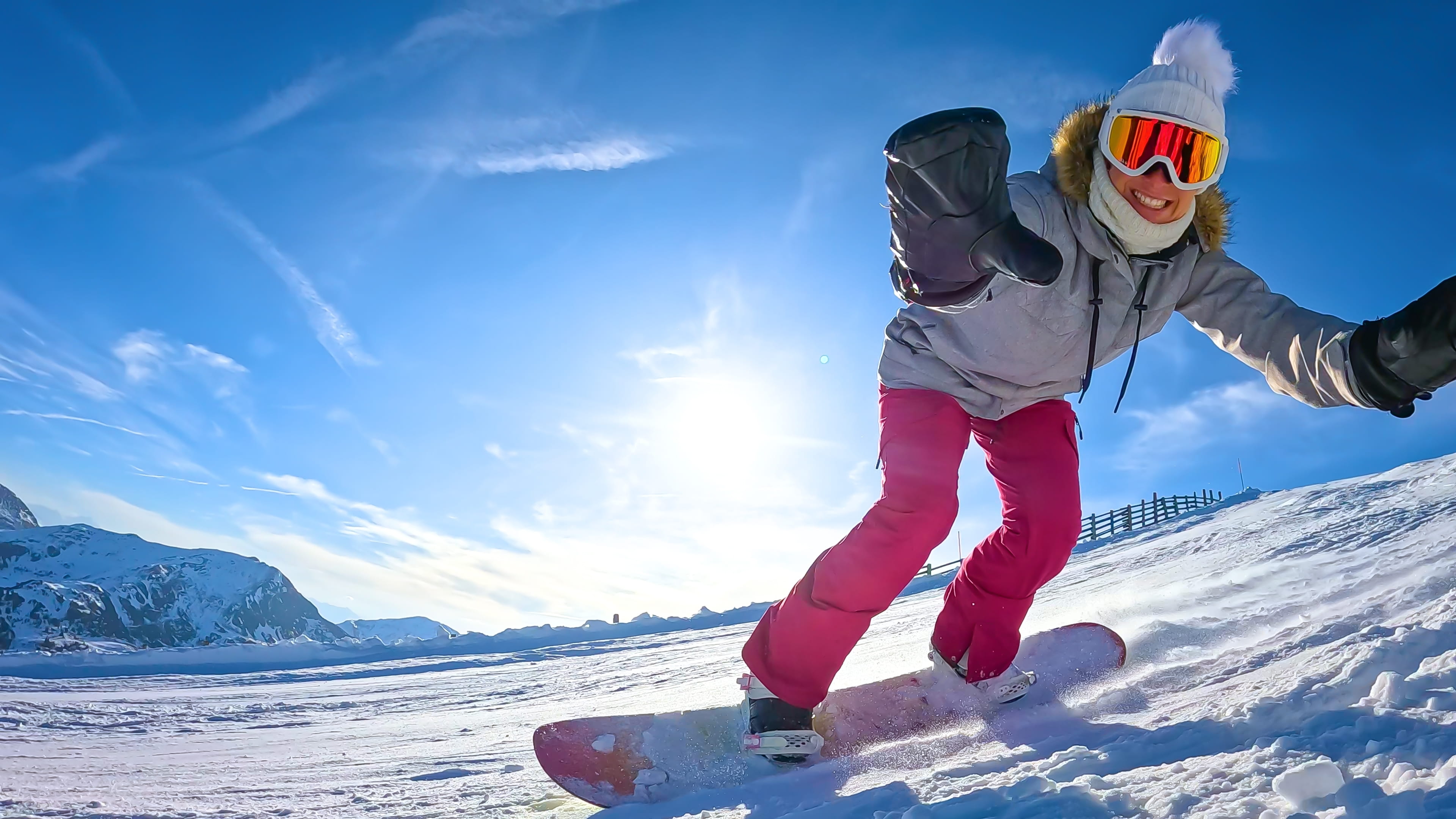 ski snow sports snowboarding