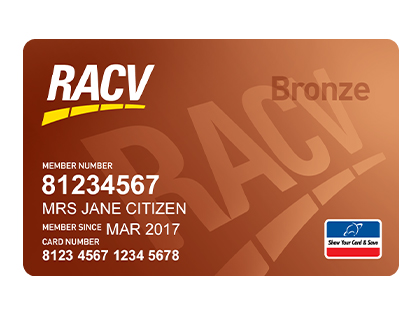 RACV bronze Member card.