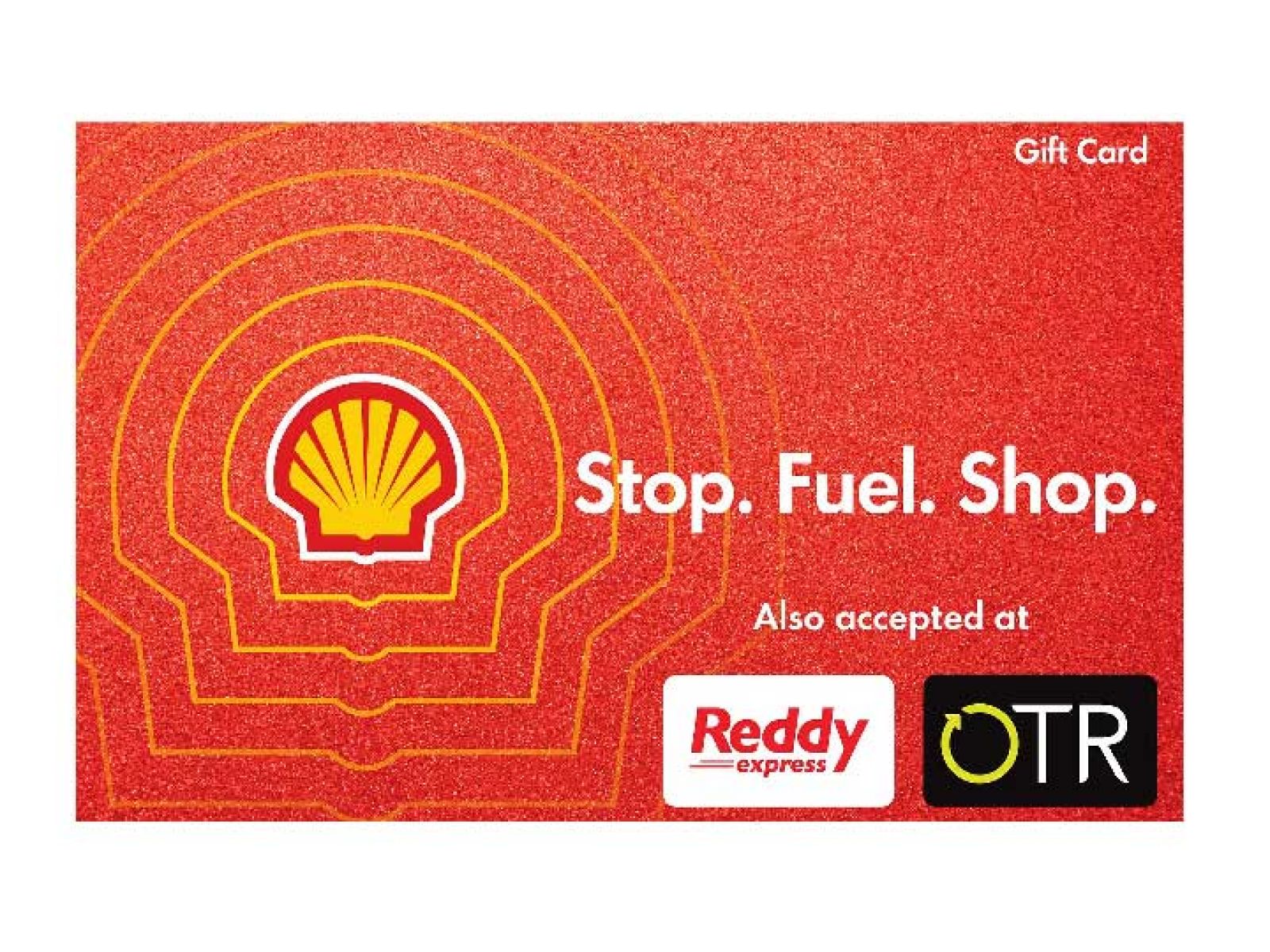 Image of a Shell gift card.