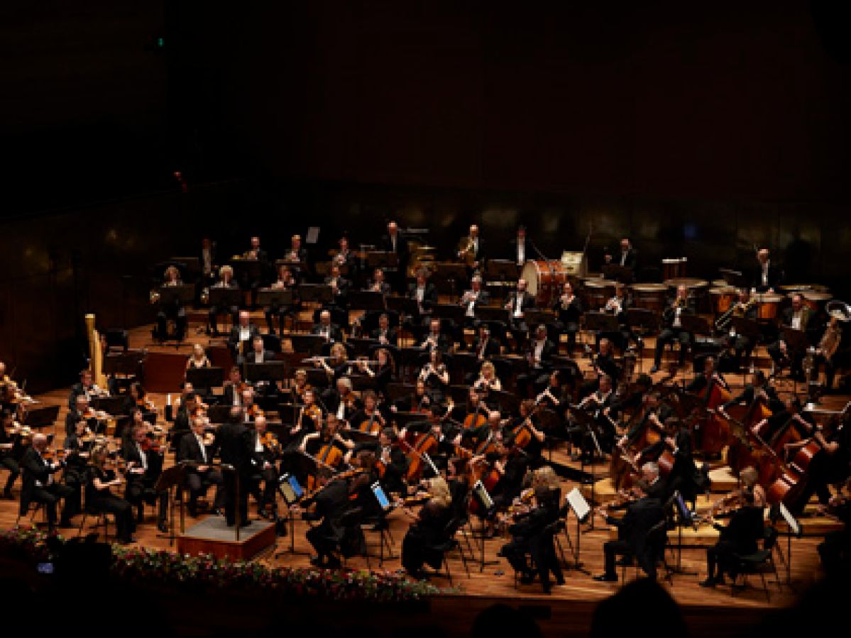 Melbourne Symphony Orchestra performing live