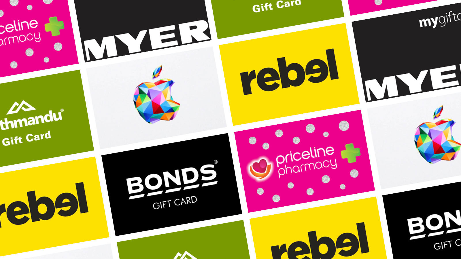 Multiple brand logos spread across the image.