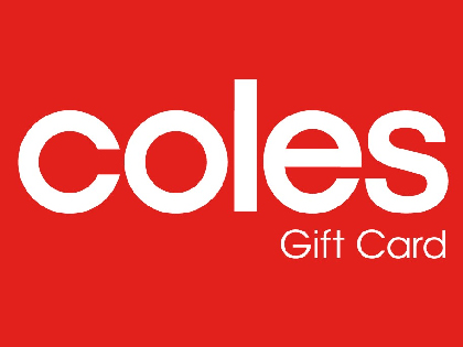 Coles branded gift card