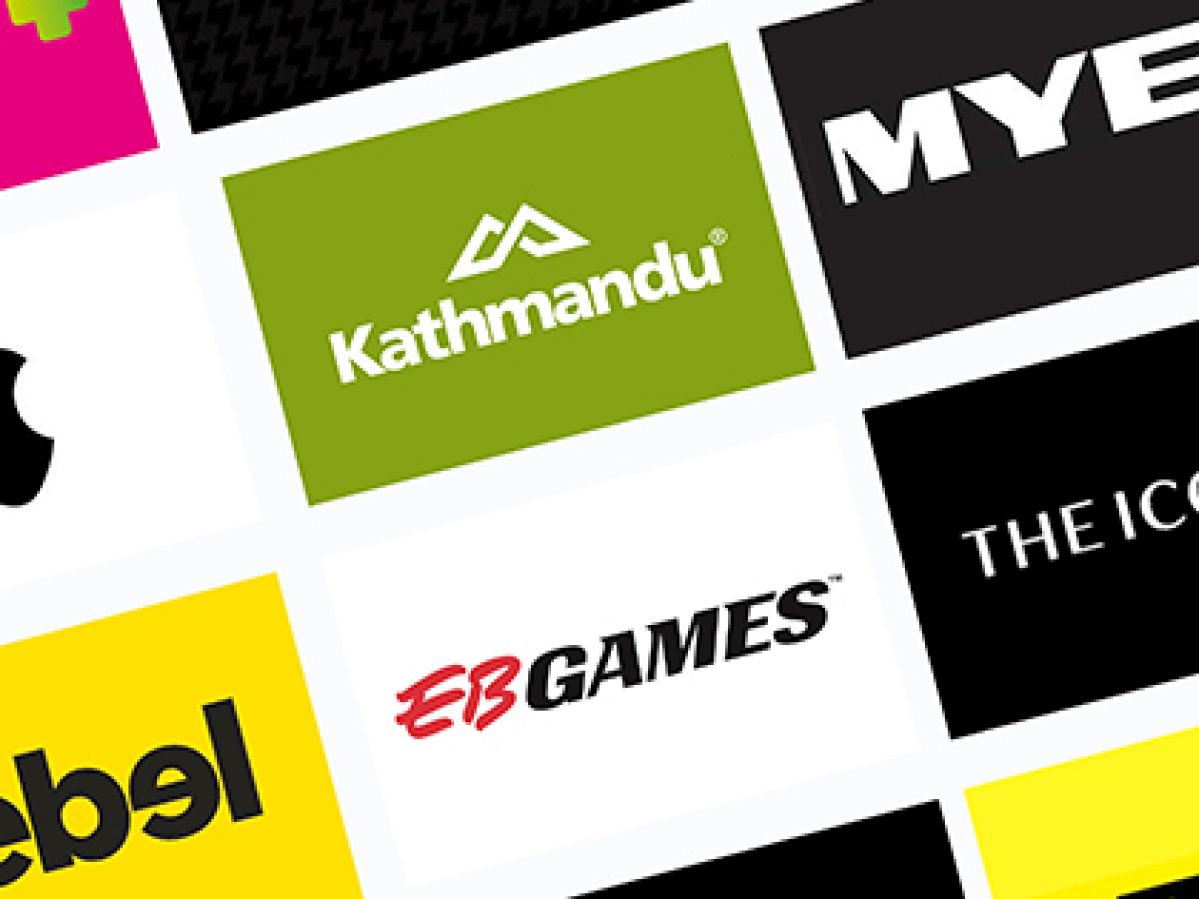 A collection of numerous eGift cards from different retailers