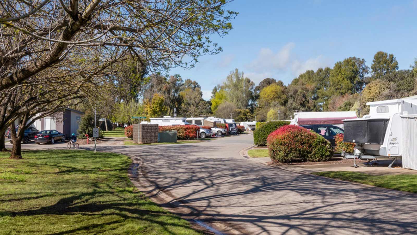 RACV Cobram resort caravan park.