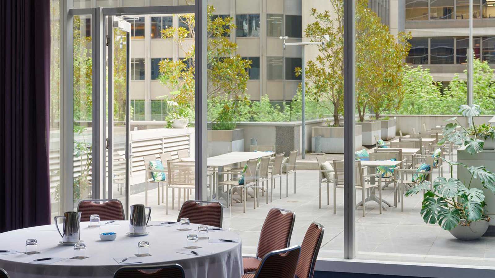 Level 2 Bourke room terrace