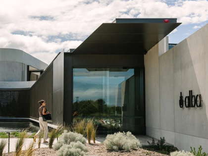 The external building of Alba Spa.