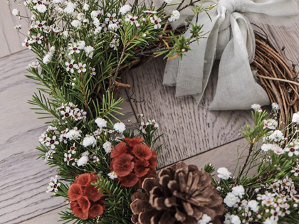 Wreath making class