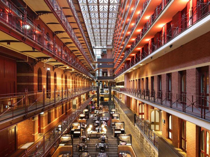 The interiror of the Intercontinental Hotel in Melbourne
