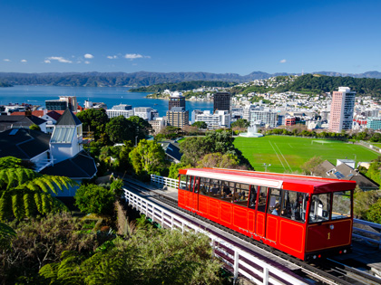 Cable car, Wellington, New Zealand