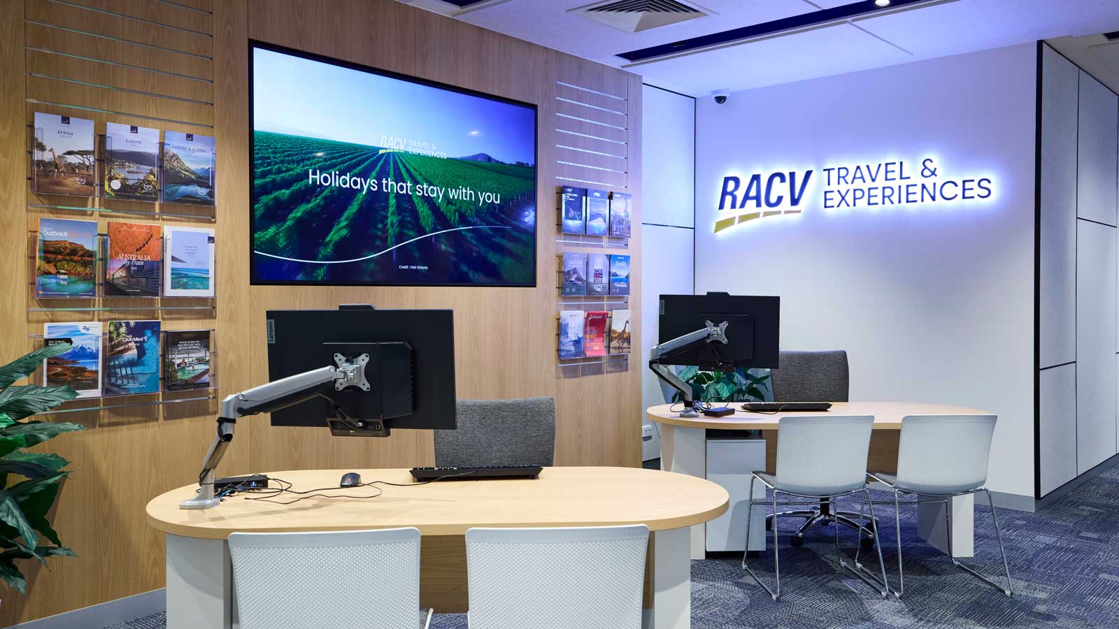 RACV travel agency in Geelong.
