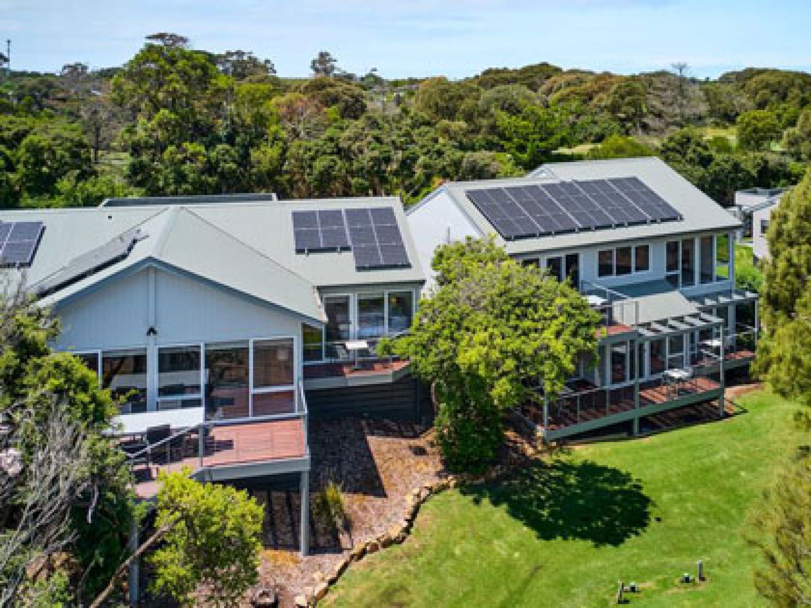 Golf Villa exterior and balcony