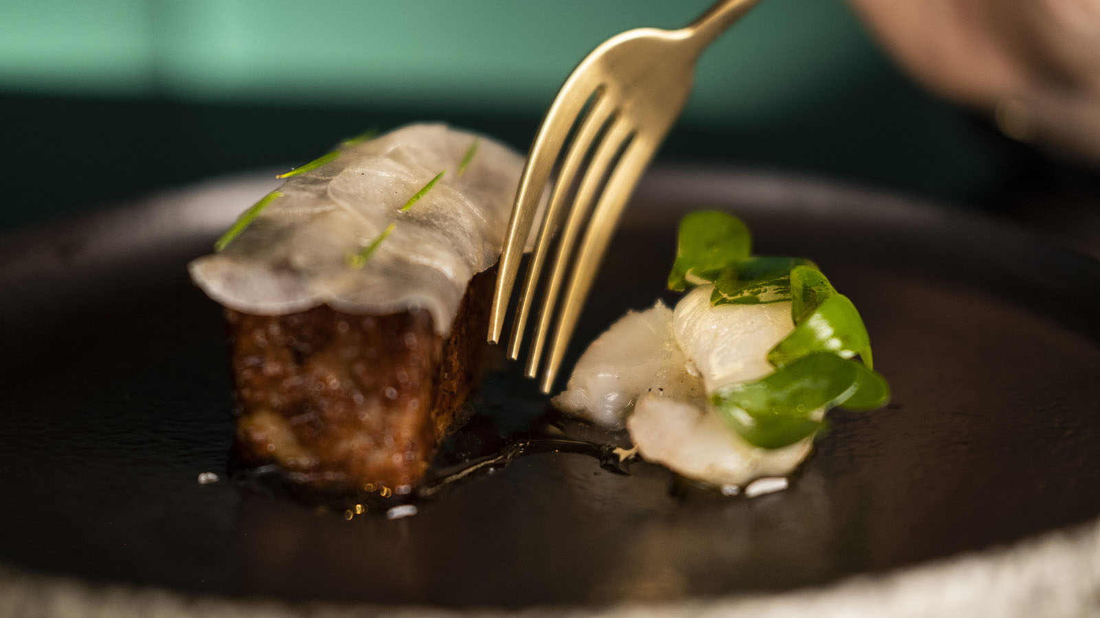 RACV's Cape Schanck resort beef and Moreton Bay bug dish.